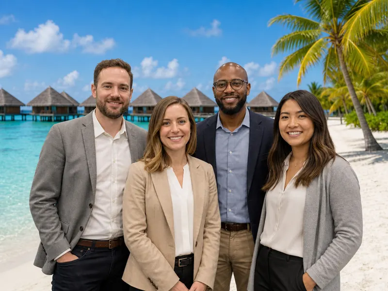 Tropical Beach Paradise — group