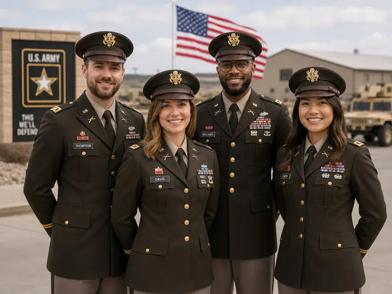 US Army Soldier AI photo booth effect — Group rendering