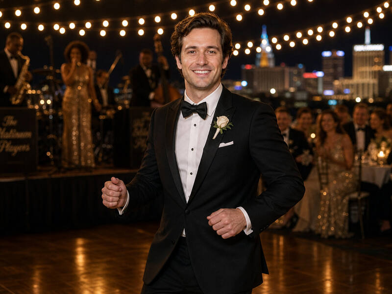 Vegas First Dance AI photo booth effect — Solo rendering
