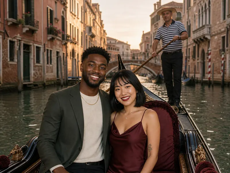 Venice Gondola — couple