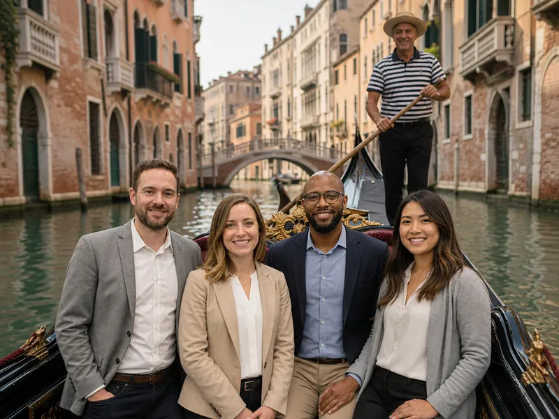 Venice Gondola — group