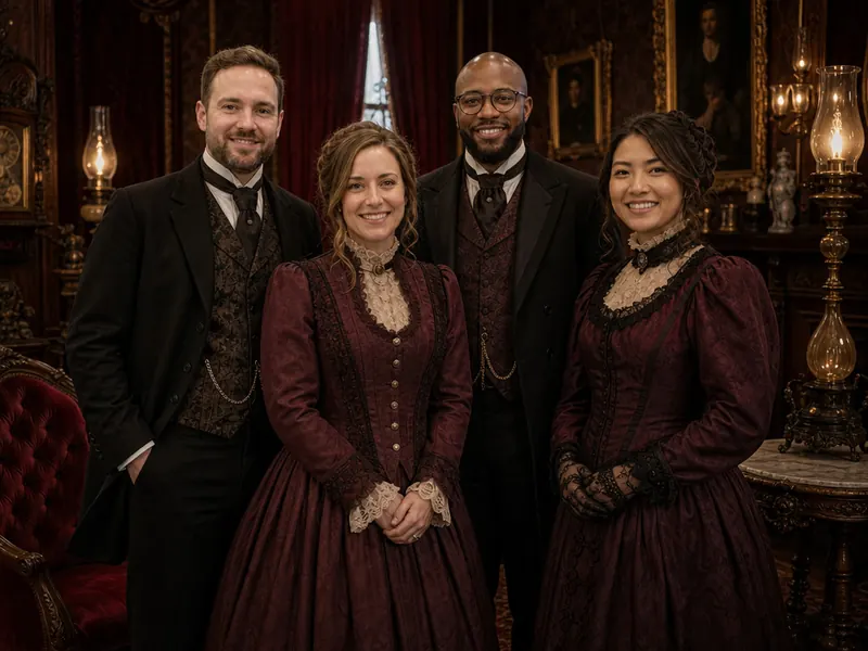 Victorian Parlor — group