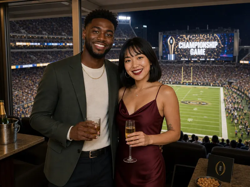 VIP Suite Big Game — couple