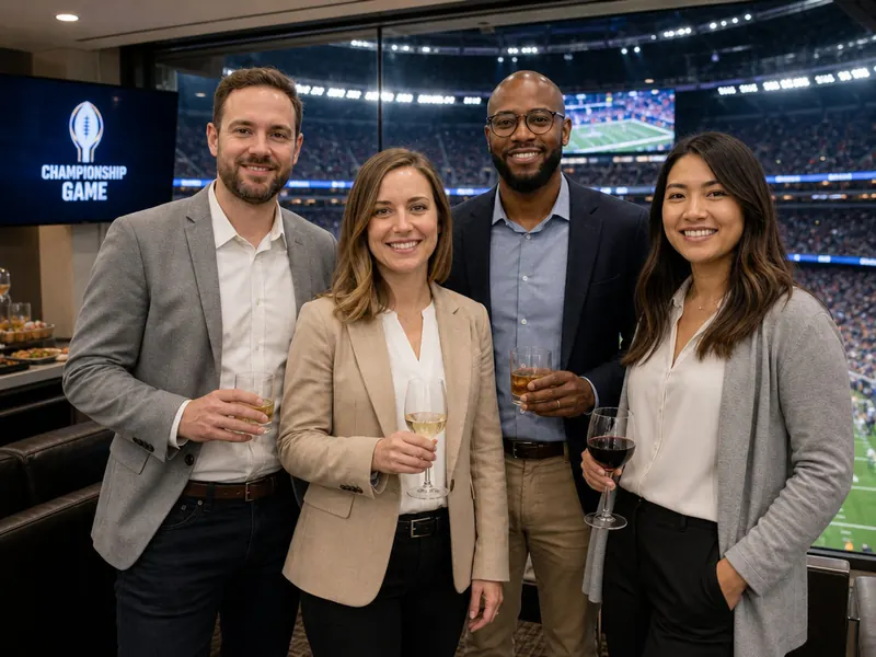 VIP Suite Big Game — group