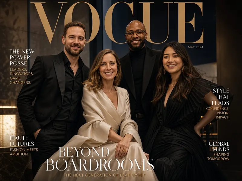 Vogue Fashion Cover — group
