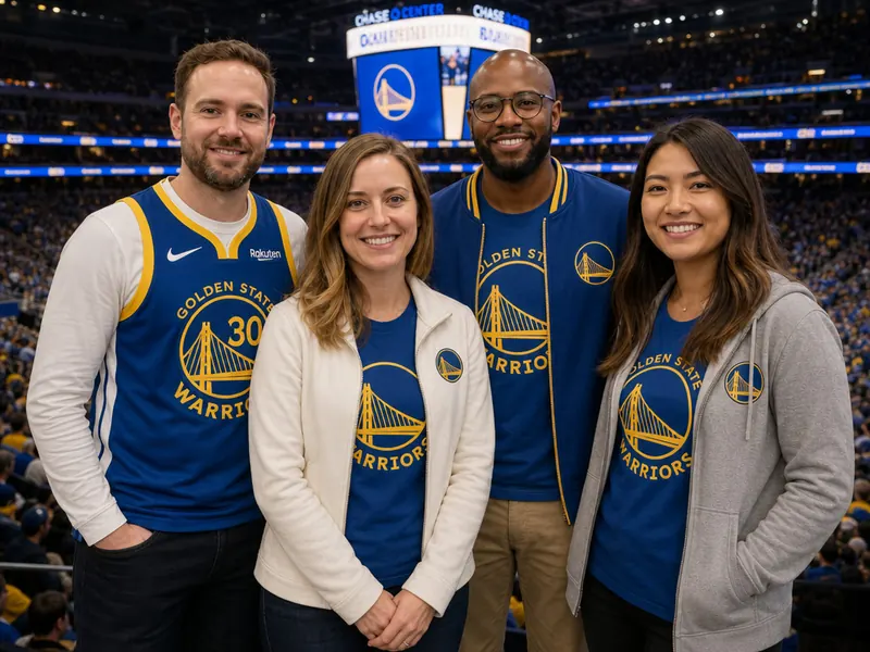 Warriors Game AI photo booth effect — Group rendering