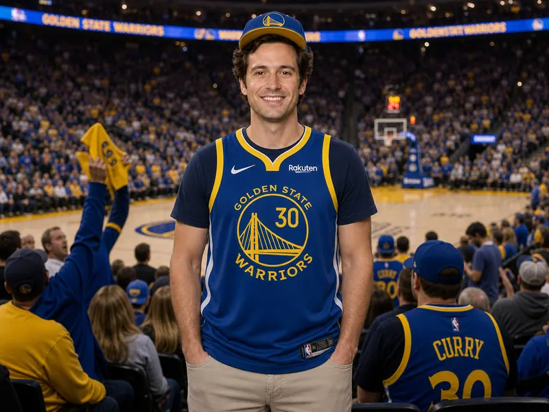 Warriors Game AI photo booth effect — Solo rendering