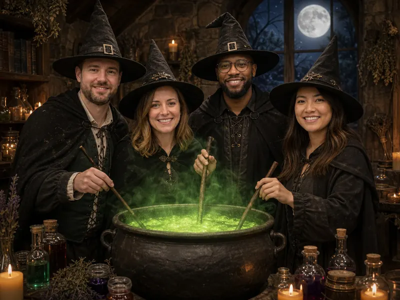 Witch Cauldron — group