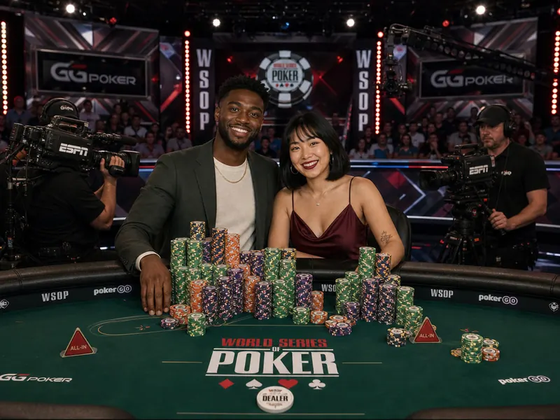 WSOP Final Table — couple