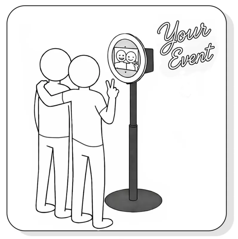 Step 3: Guests Take a Photo