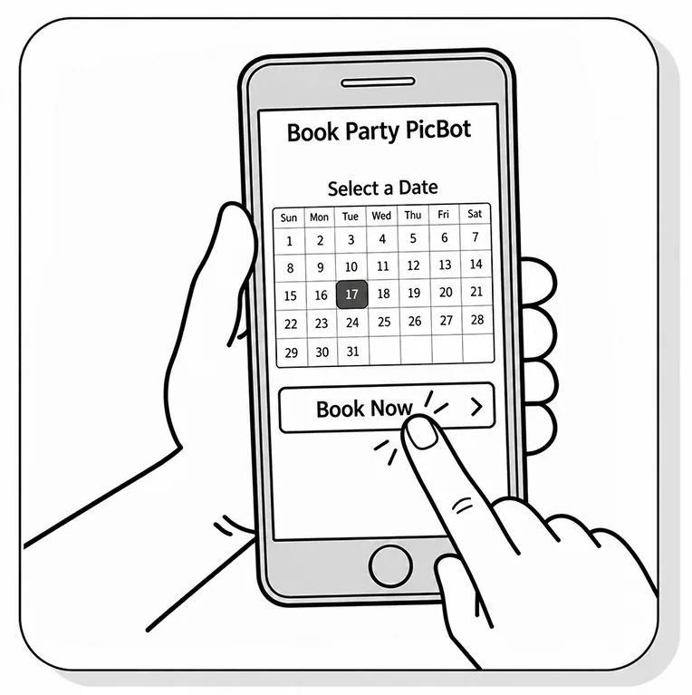 Step 1: Book Online